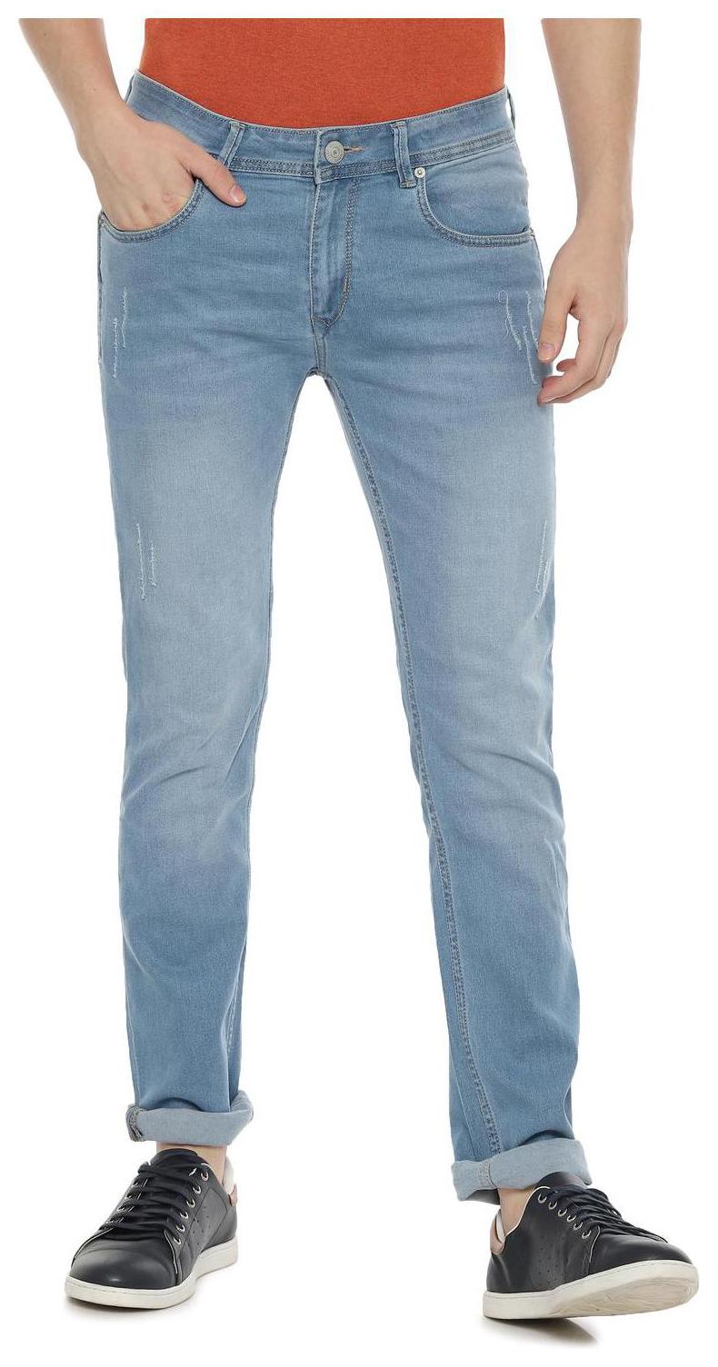 

People Men Blue Regular Fit Jeans