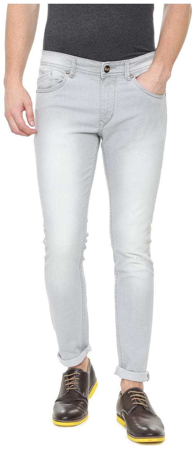 

People Men Grey Skinny Fit Jeans