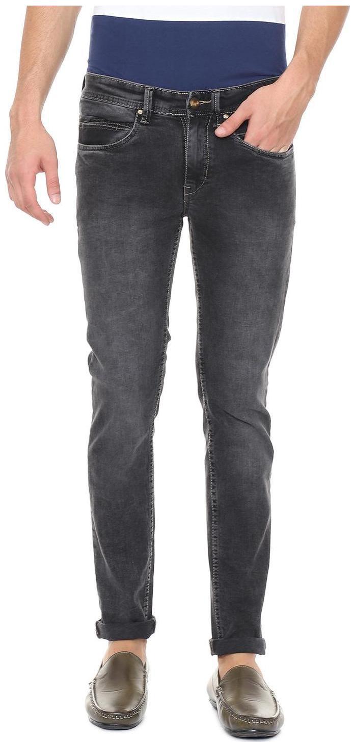 

People Men Grey Regular Fit Jeans