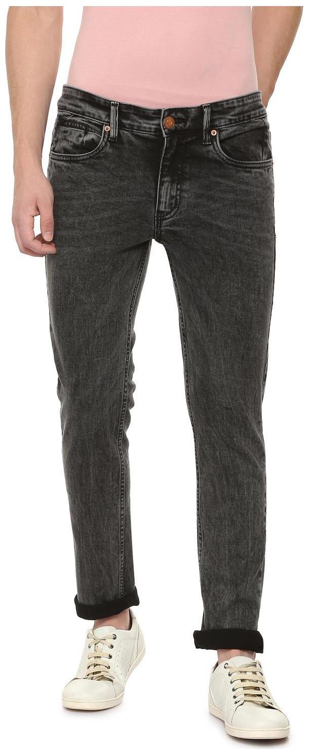 

People Men Grey Regular Fit Jeans