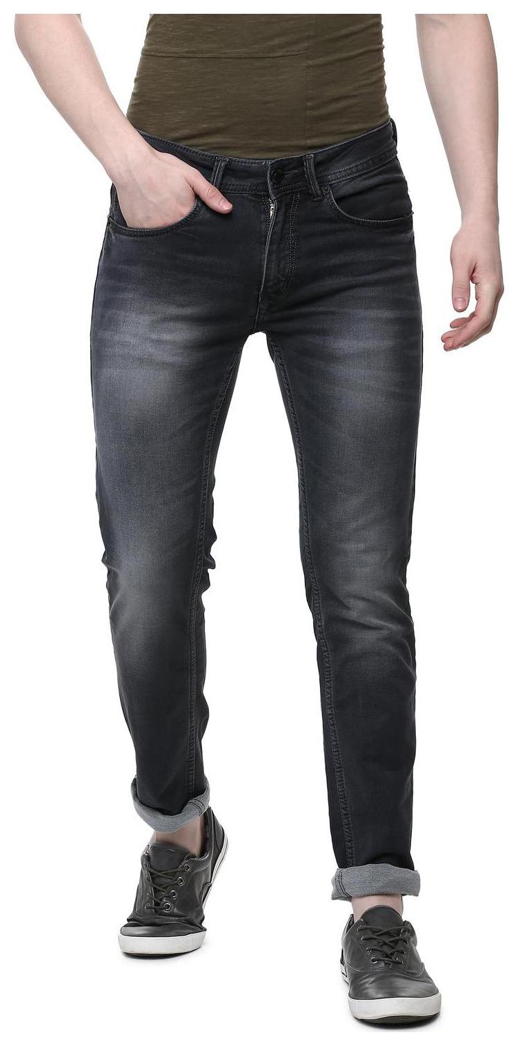 

People Men Grey Slim Fit Jeans