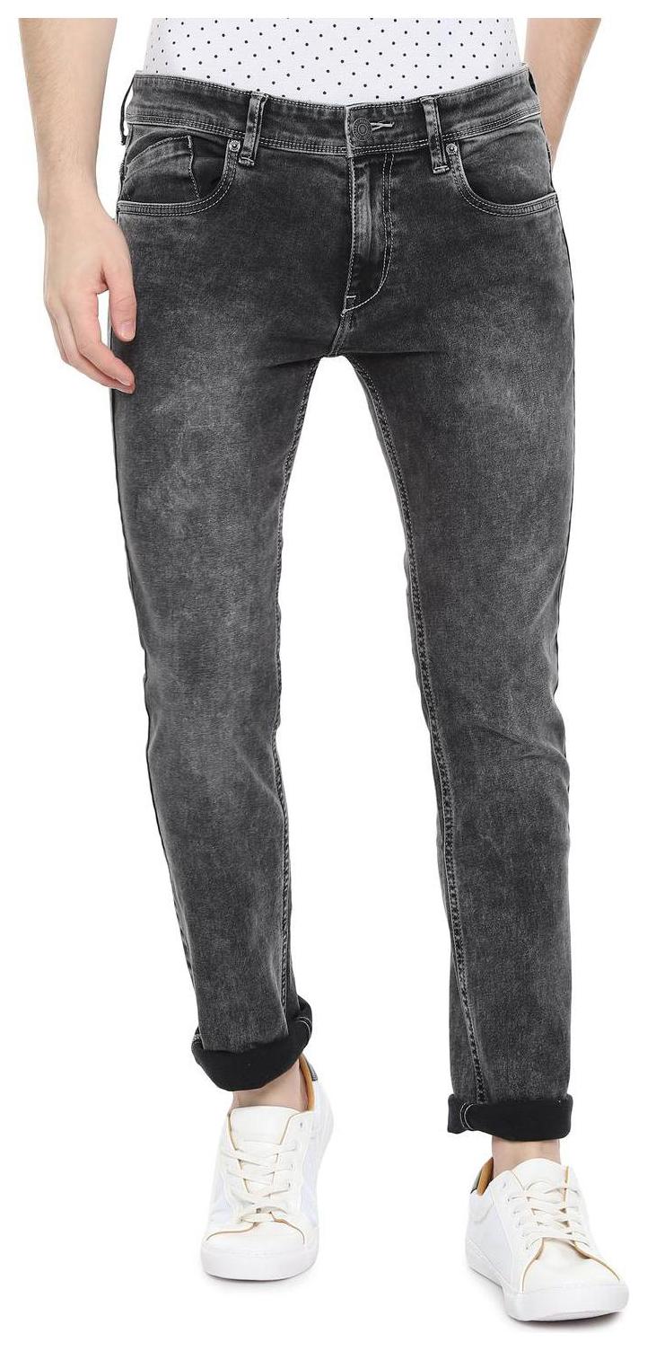 

People Men Grey Regular Fit Jeans