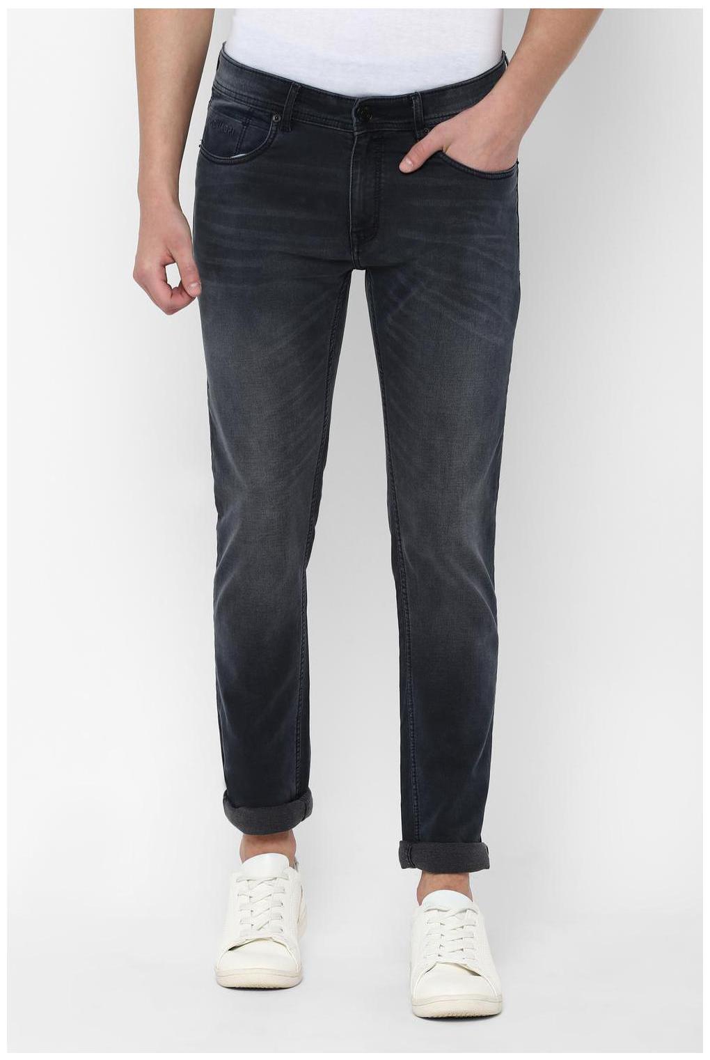 

People Men Grey Regular Fit Jeans