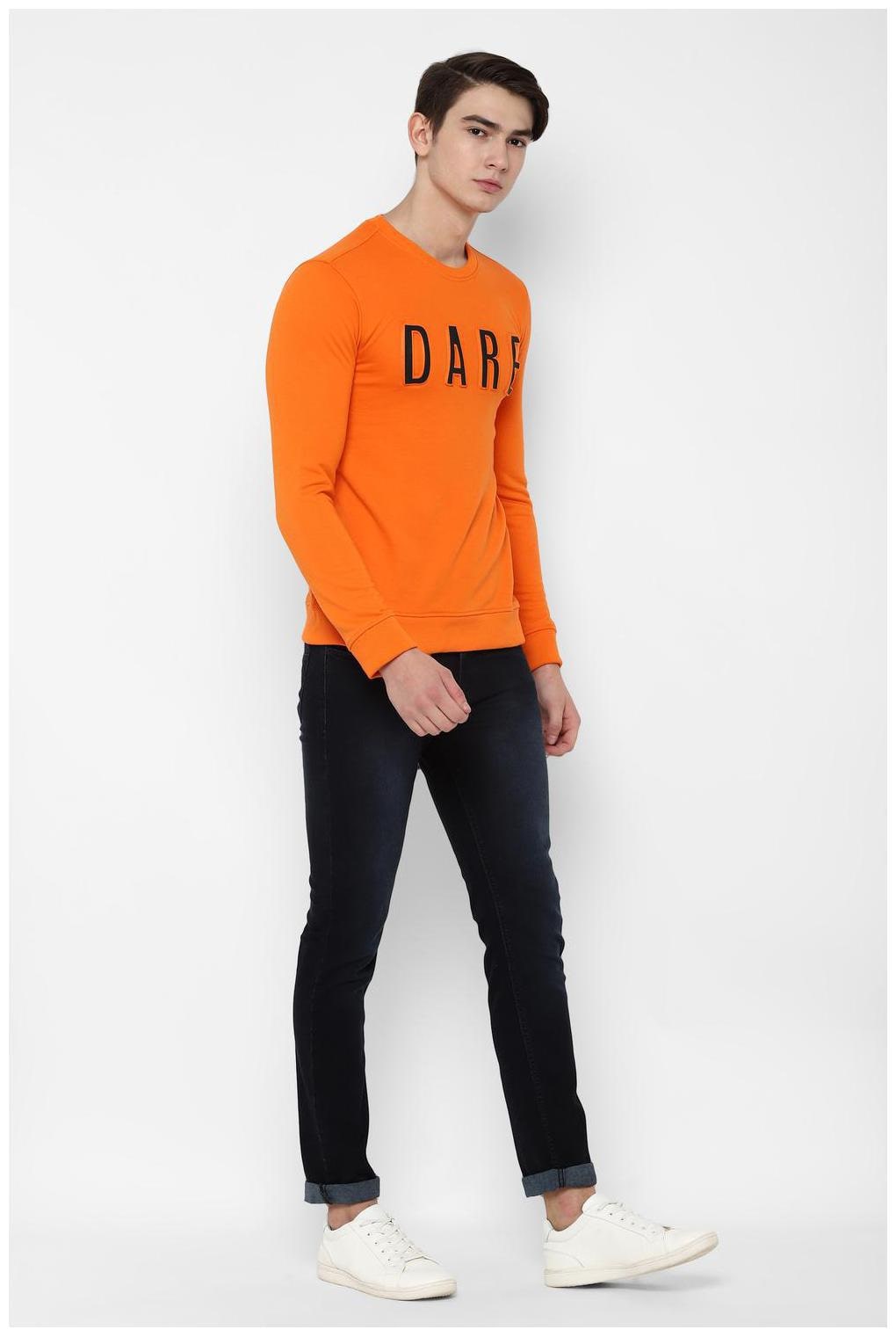 

People Men Navy Blue Regular Fit Jeans