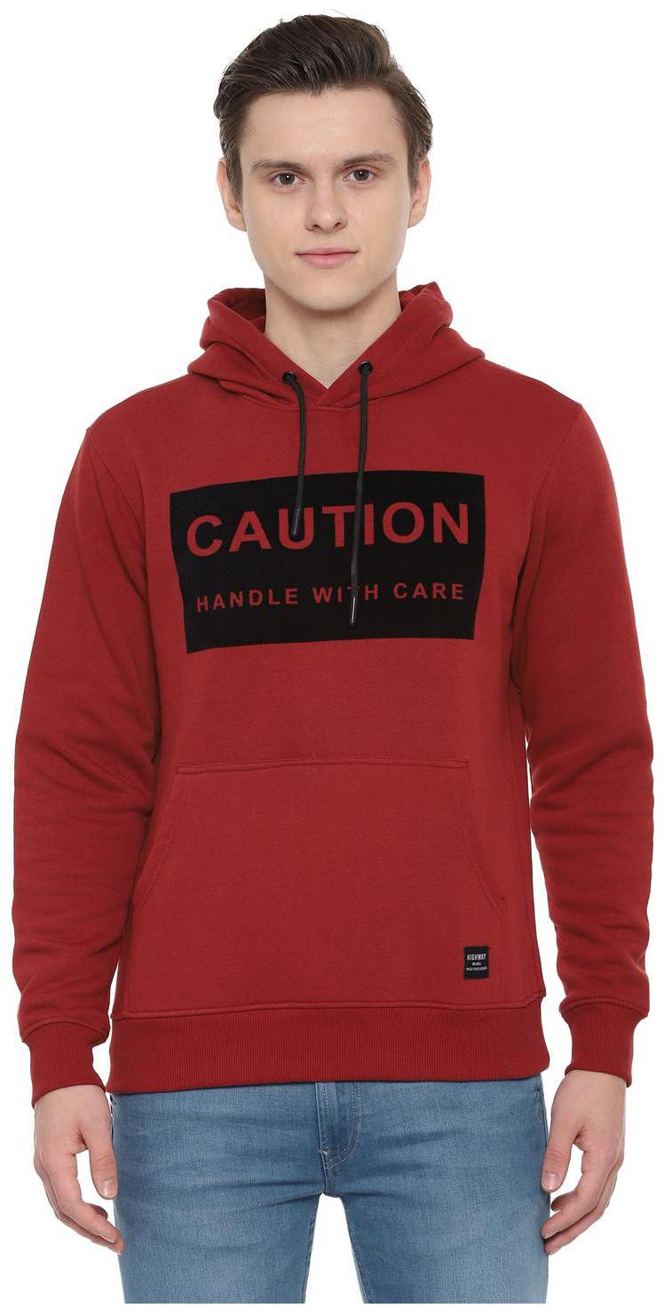 

People Men Red Hooded Hoodie