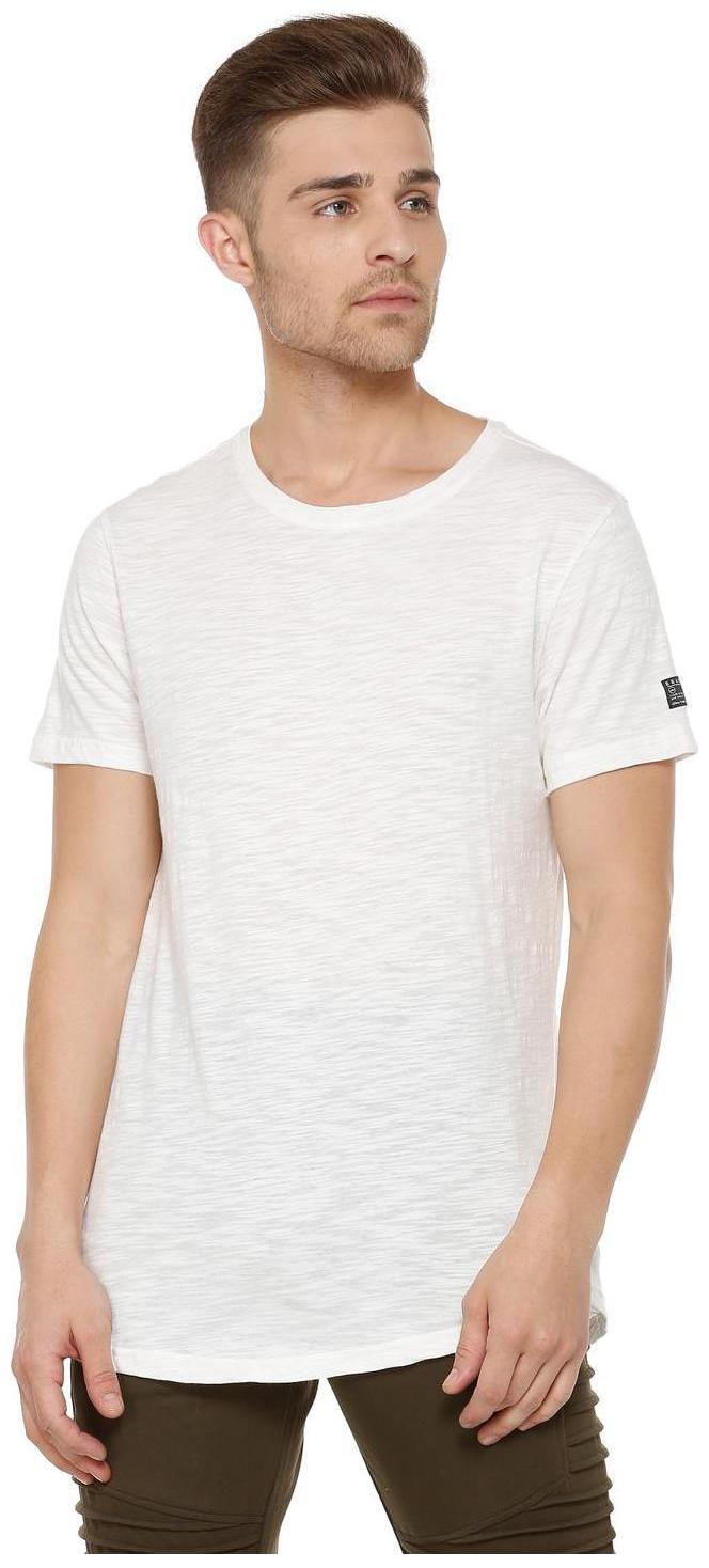 

People Men White Regular fit Cotton Round neck T-Shirt - Pack Of 1