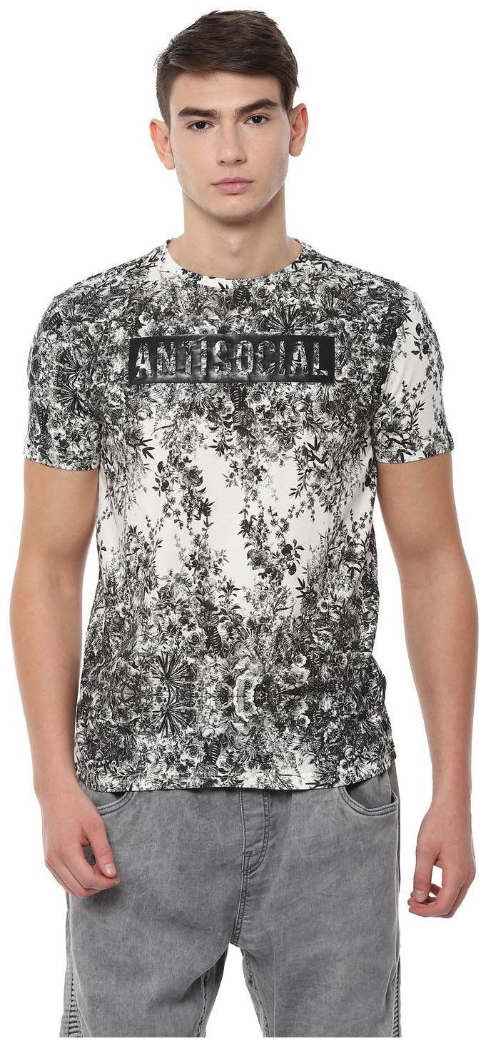 

People Men White Regular fit Cotton Round neck T-Shirt - Pack Of 1