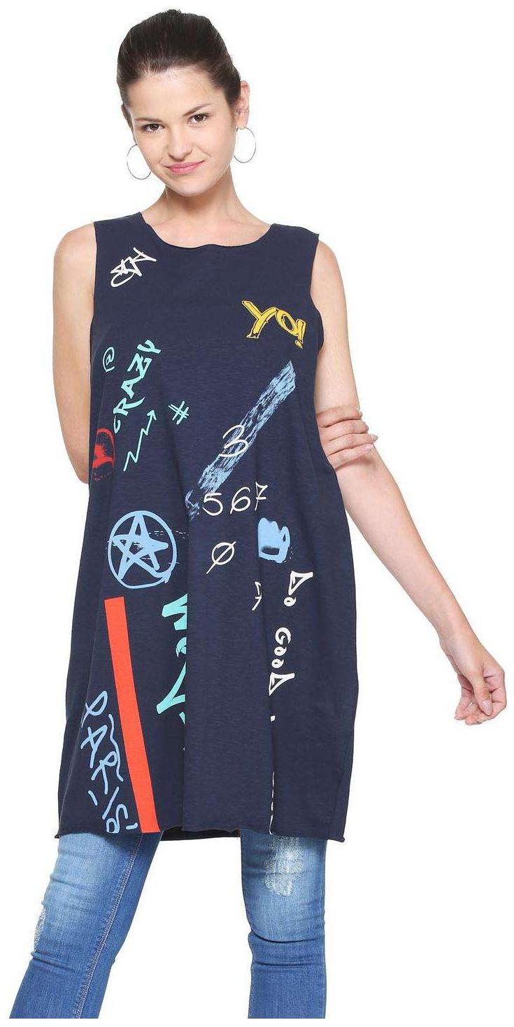 

People Navy Tunic