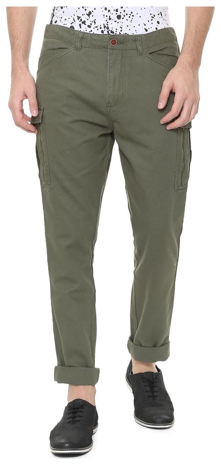 

People Olive Trousers
