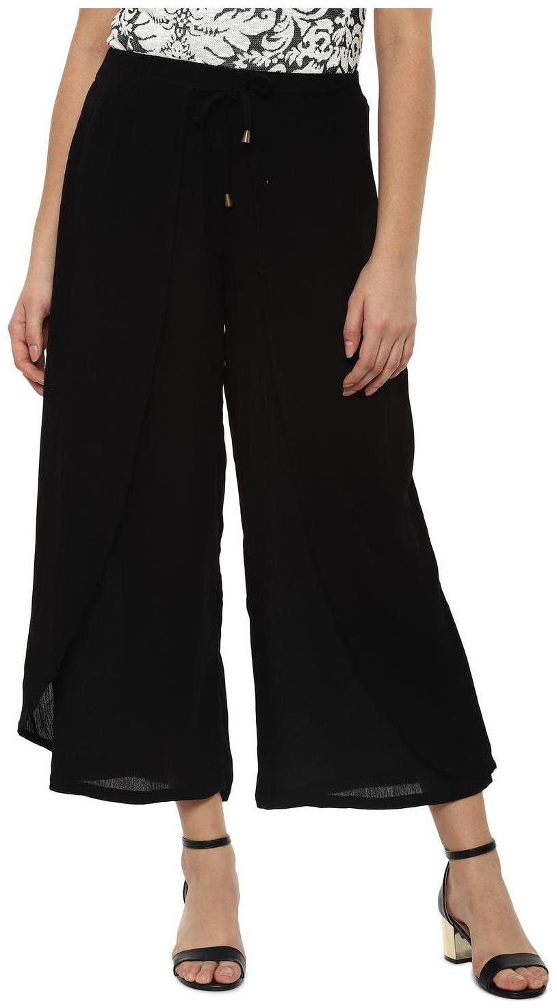 

People Women Black Regular fit Cullotes