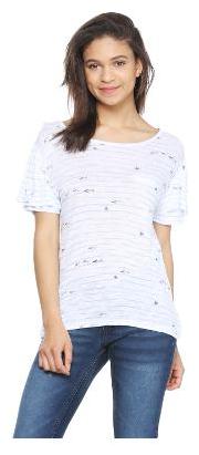 

People Women Embroidered Regular top - White