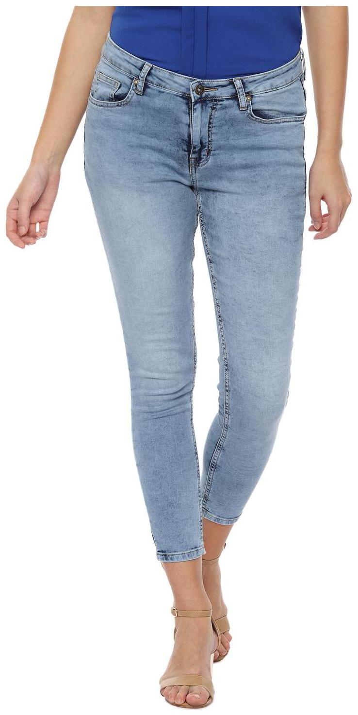 

People Women Blue Straight fit Jeans