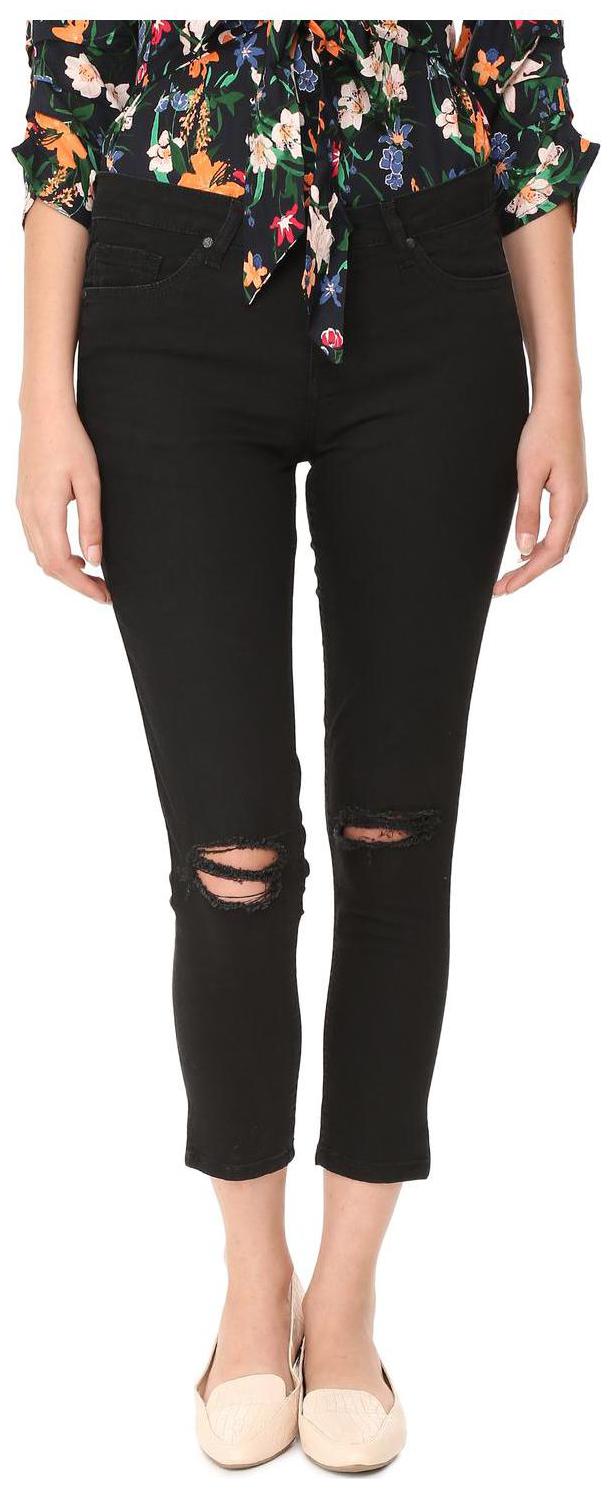 

People Women Black Skinny fit Jeans
