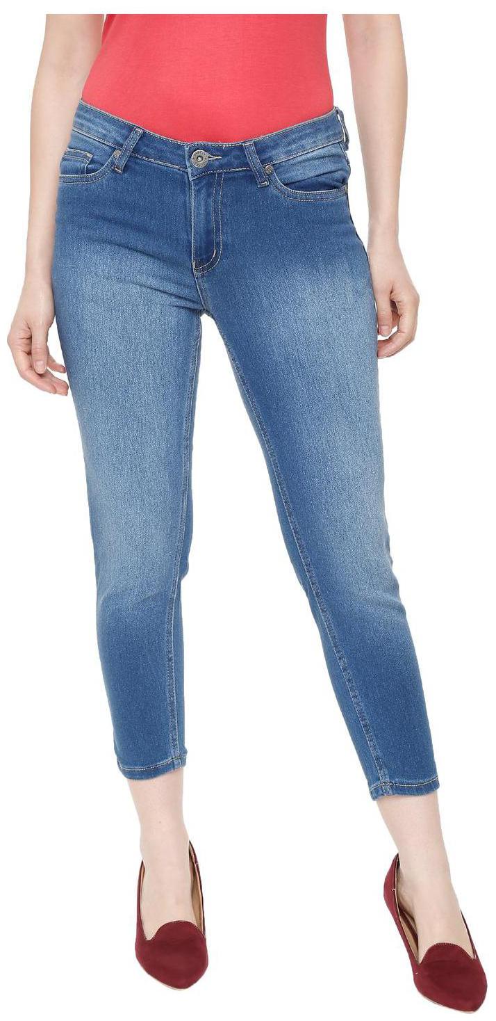 

People Women Blue Slim fit Jeans