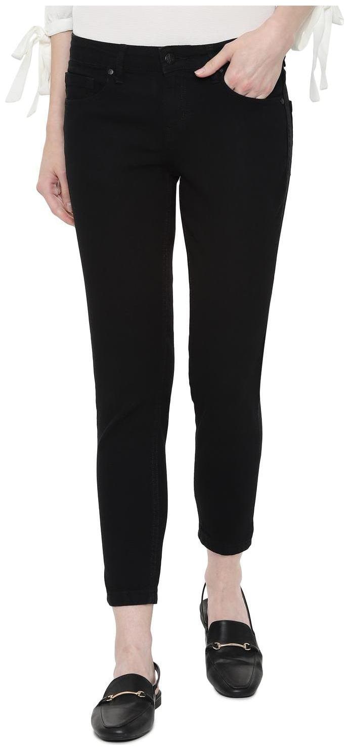 

People Women Black Slim fit Jeans