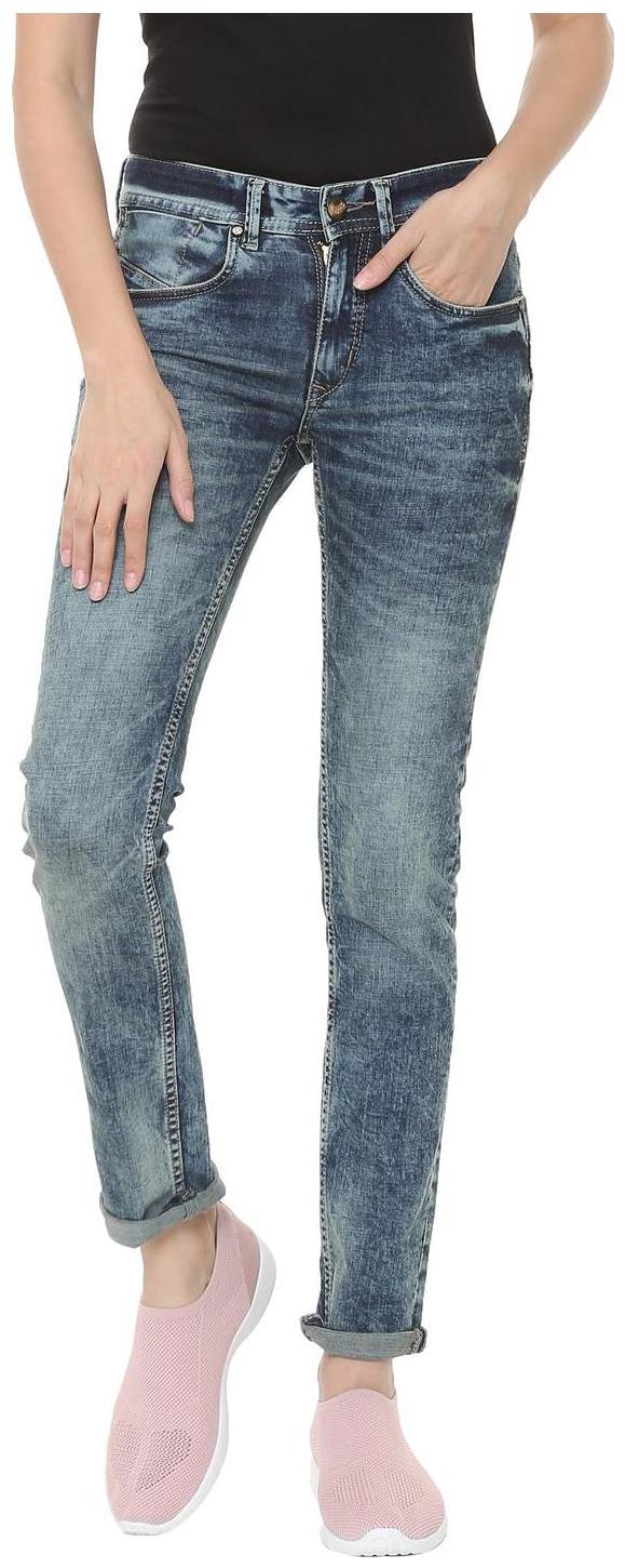 

People Women Blue Slim fit Jeans