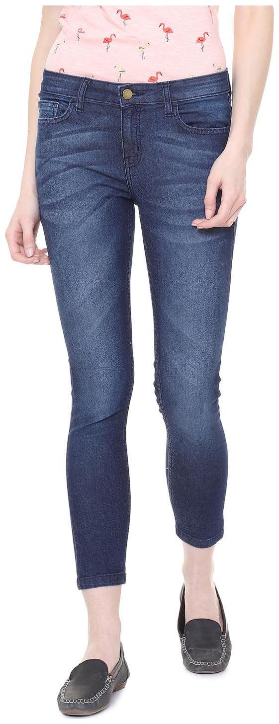 

People Women Blue Skinny fit Jeans
