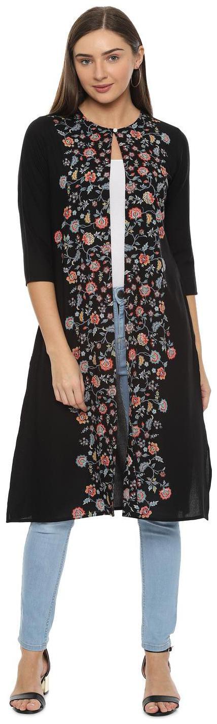 

People Women Summer jacket - Black