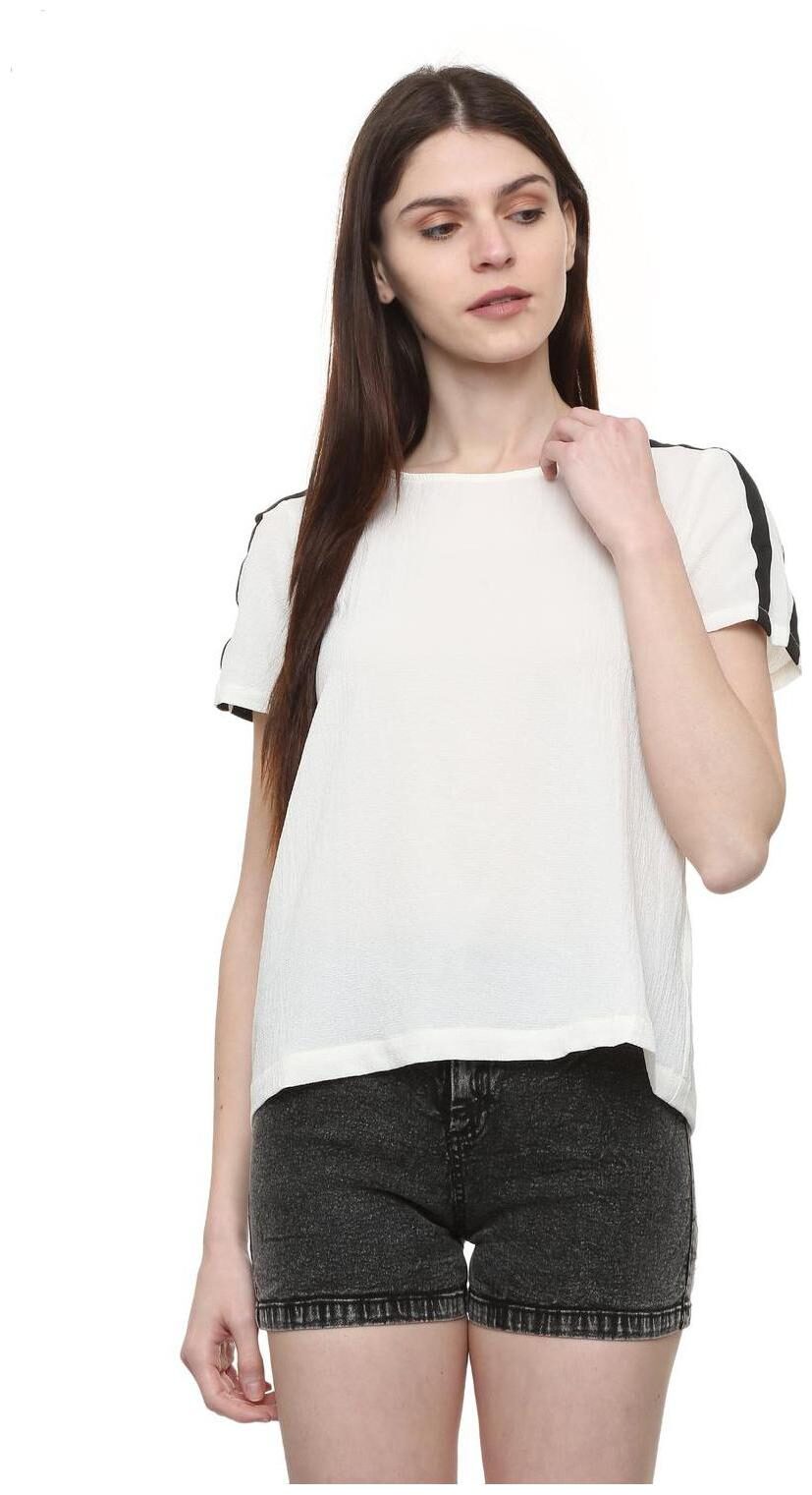 

People Women Printed Regular top - White
