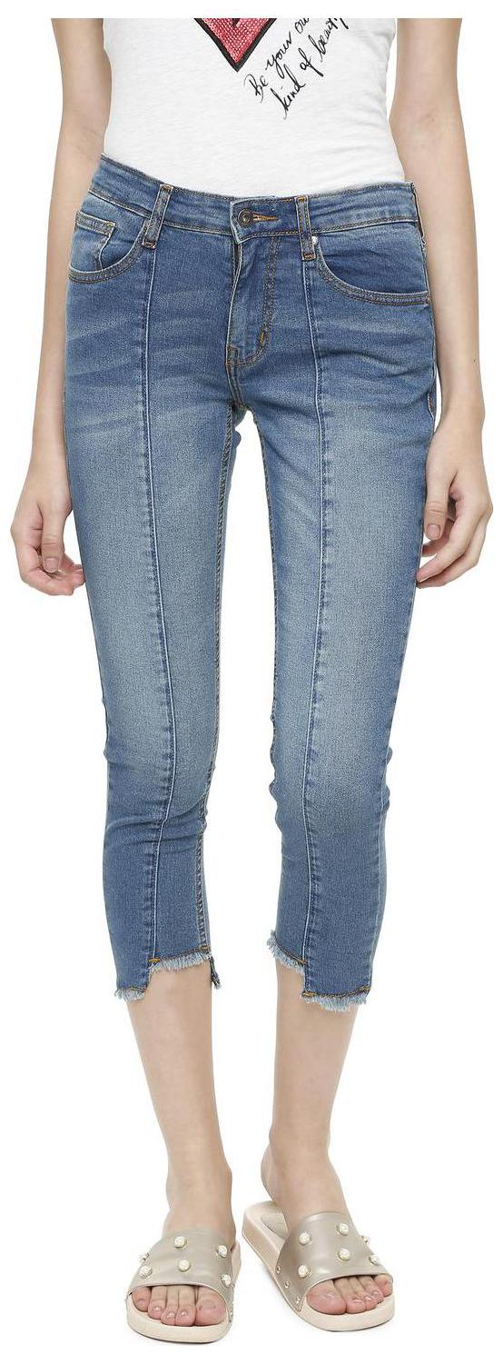 

People Women Blue Slim fit Jeans