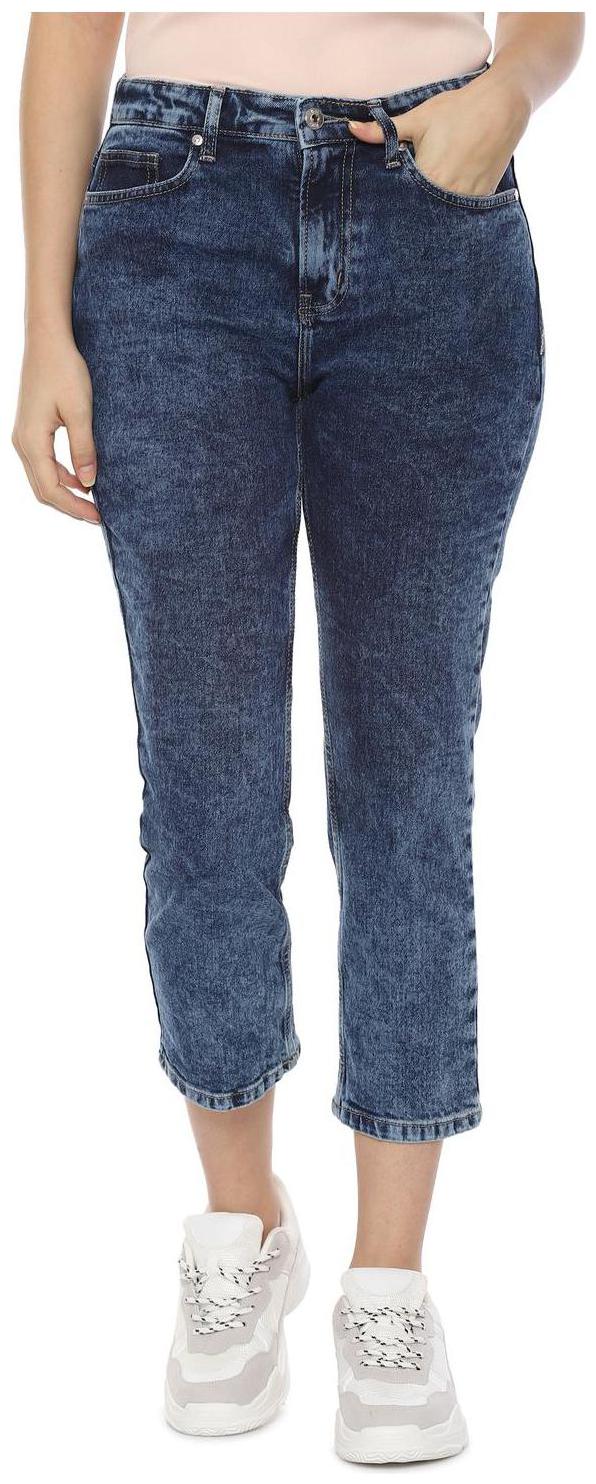 

People Women Blue Straight fit Jeans