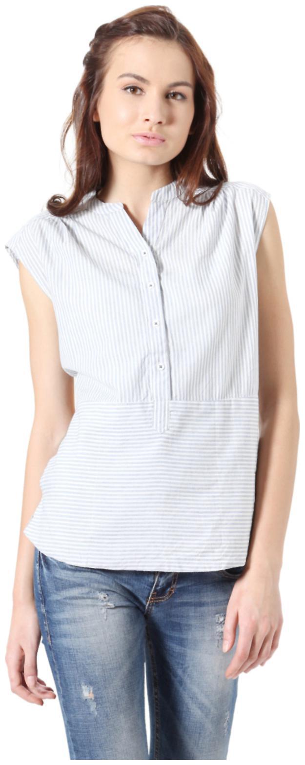 

People Women Solid Regular top - White