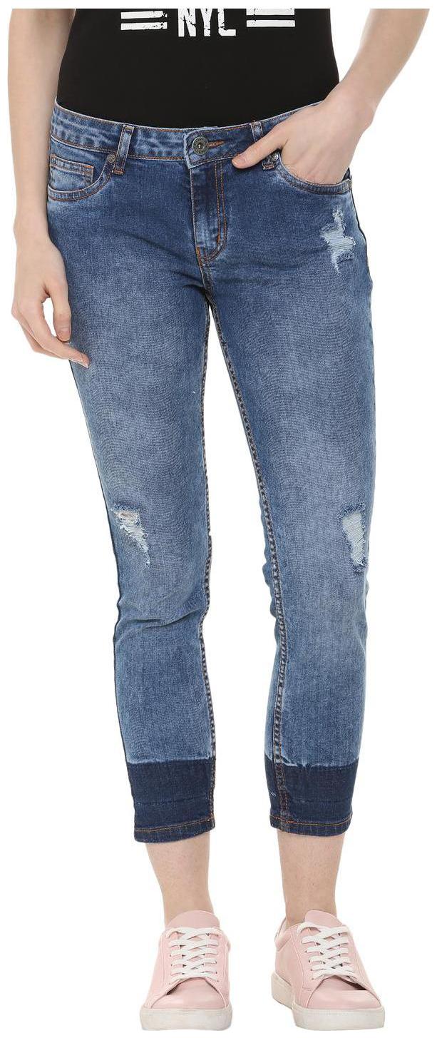 

People Women Blue Slim fit Jeans