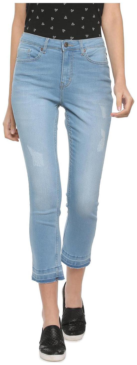 

People Women Blue Straight fit Jeans