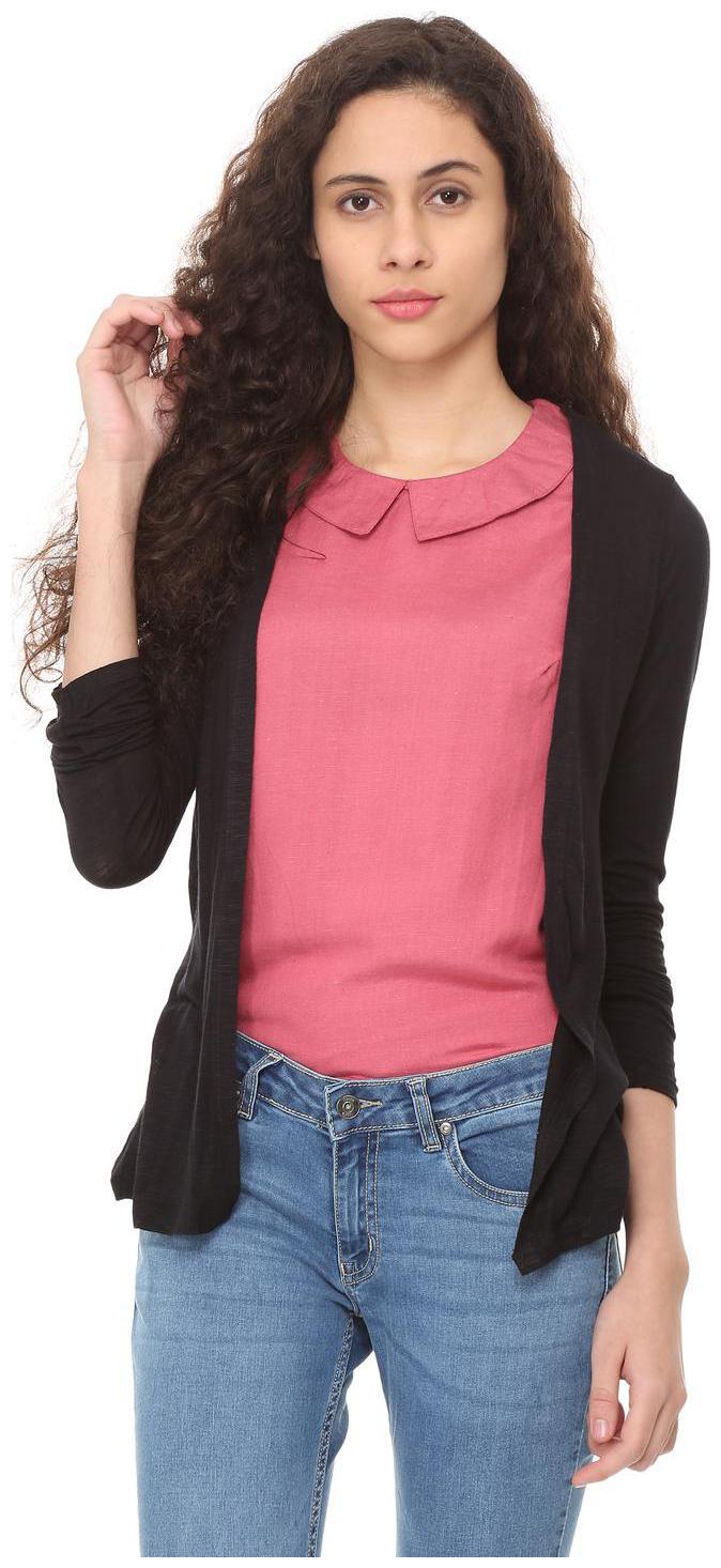 

People Women Summer jacket - Black