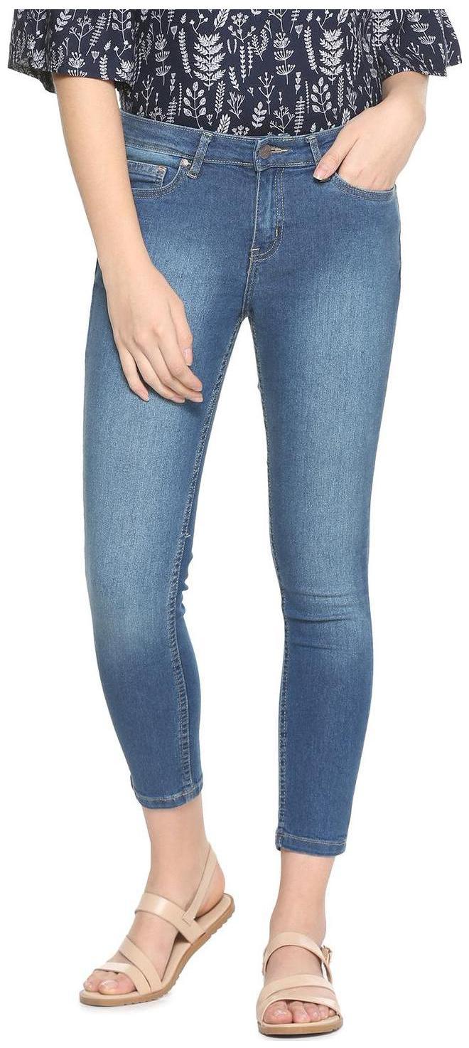 

People Women Blue Slim fit Jeans