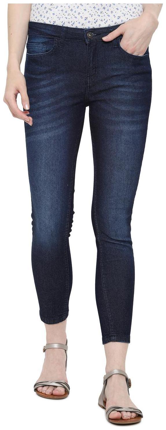 

People Women Blue Straight fit Jeans