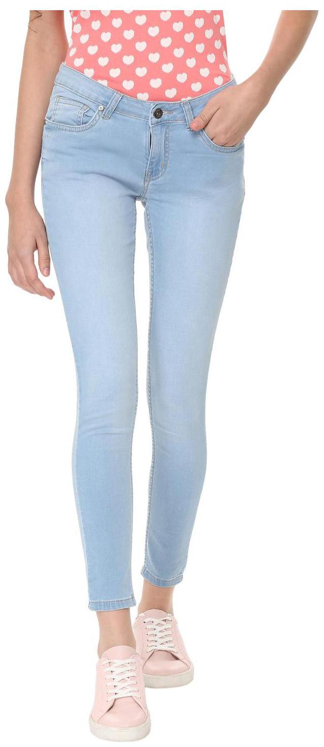 

People Women Blue Slim fit Jeans