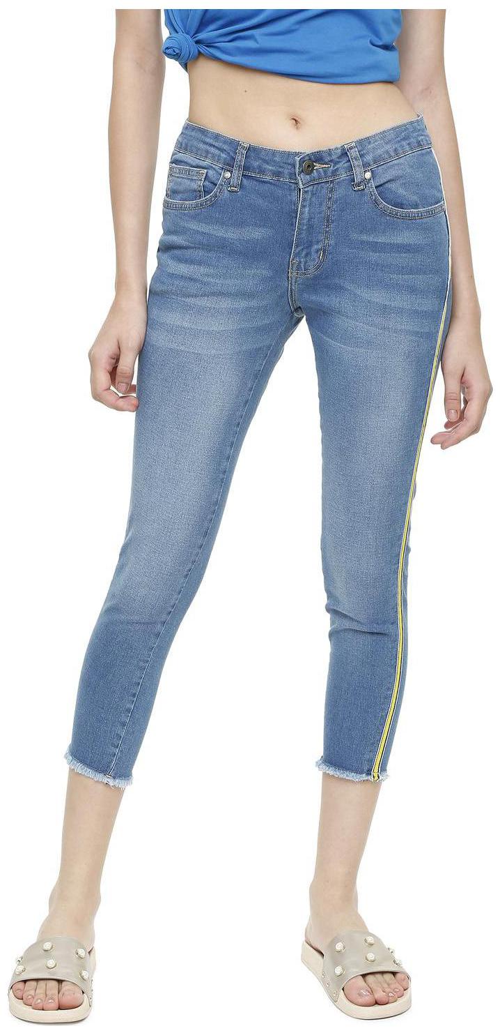 

People Women Blue Slim fit Jeans