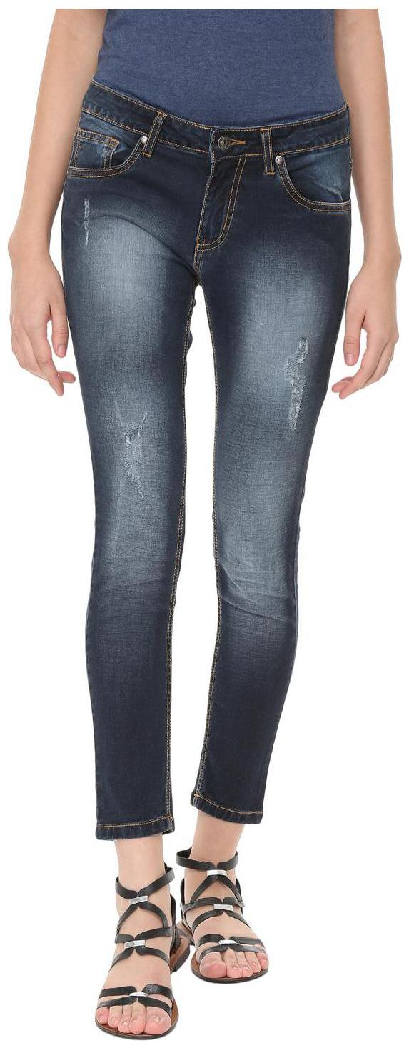 

People Women Blue Straight fit Jeans