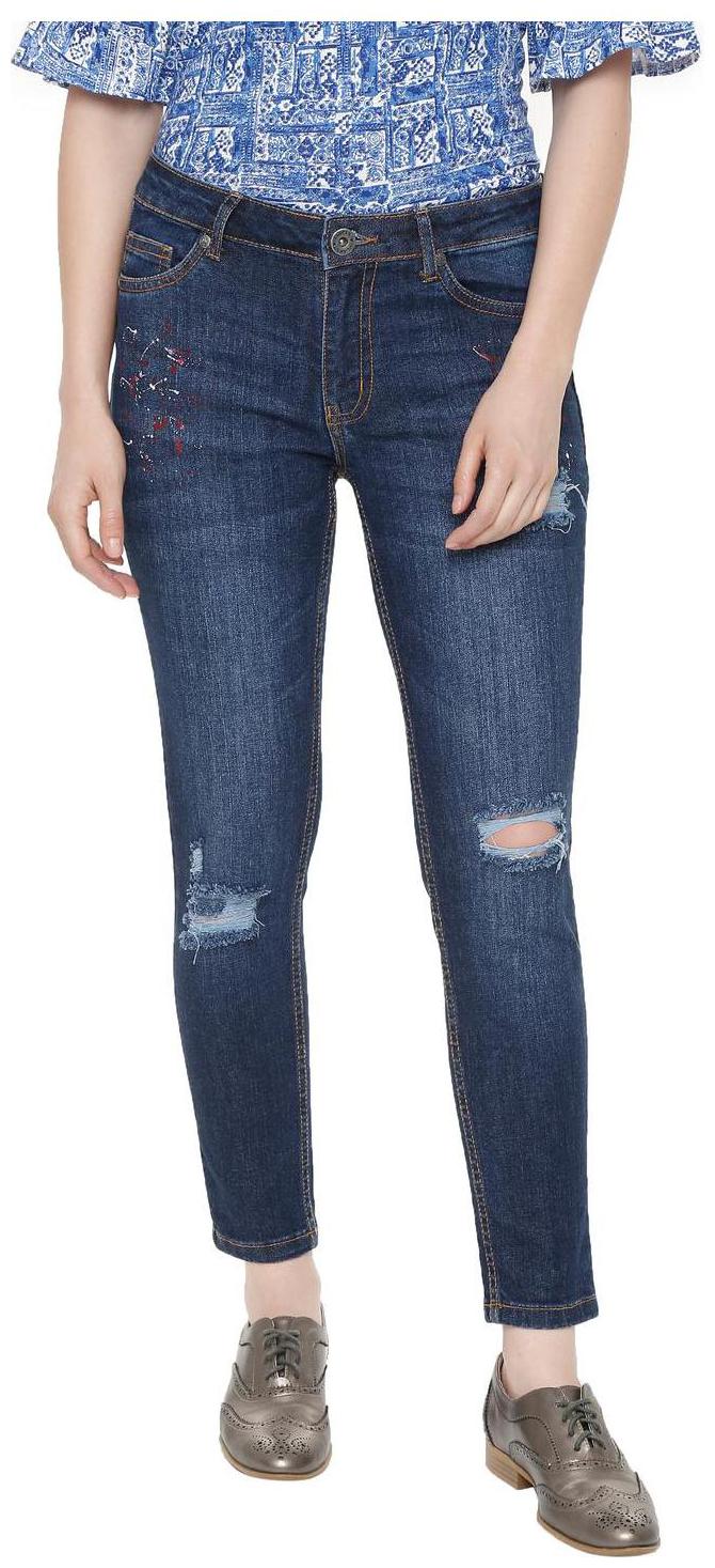 

People Women Blue Slim fit Jeans