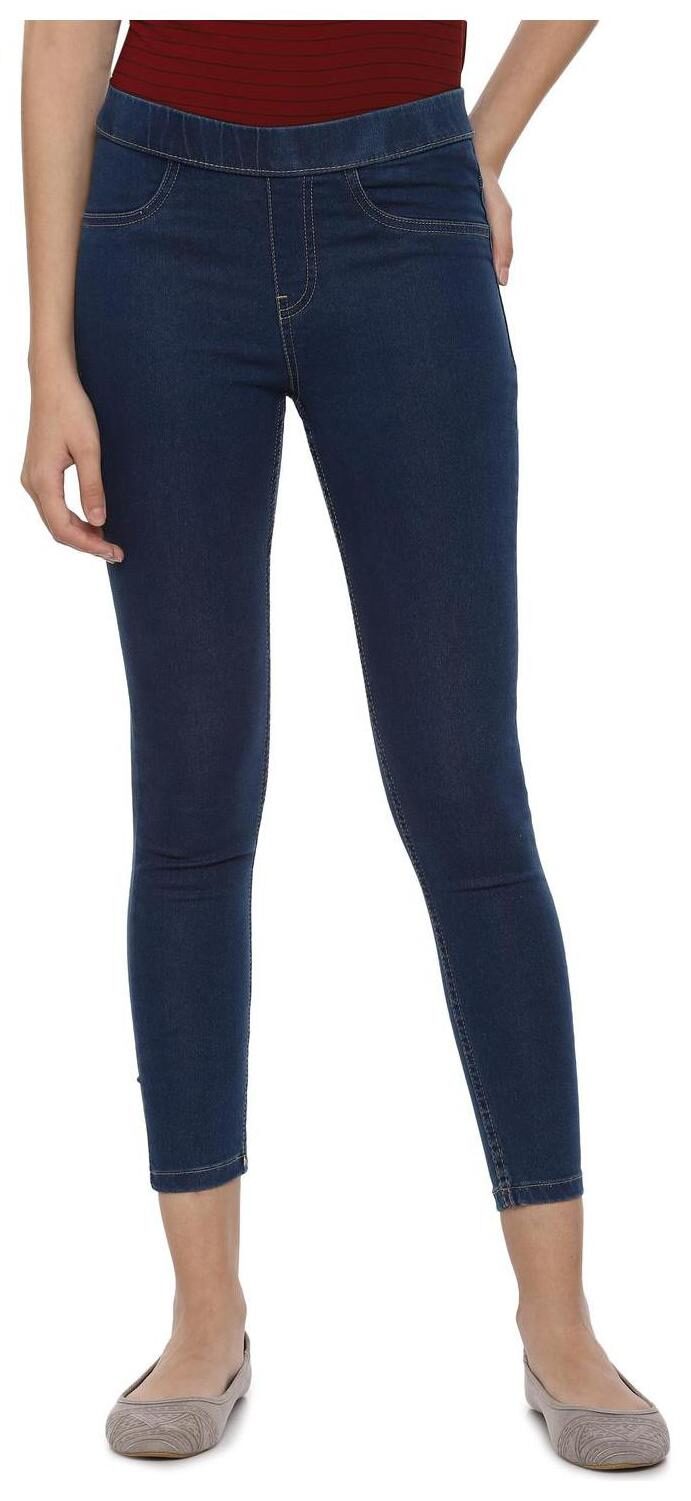 

People Women Blue Straight fit Jeans