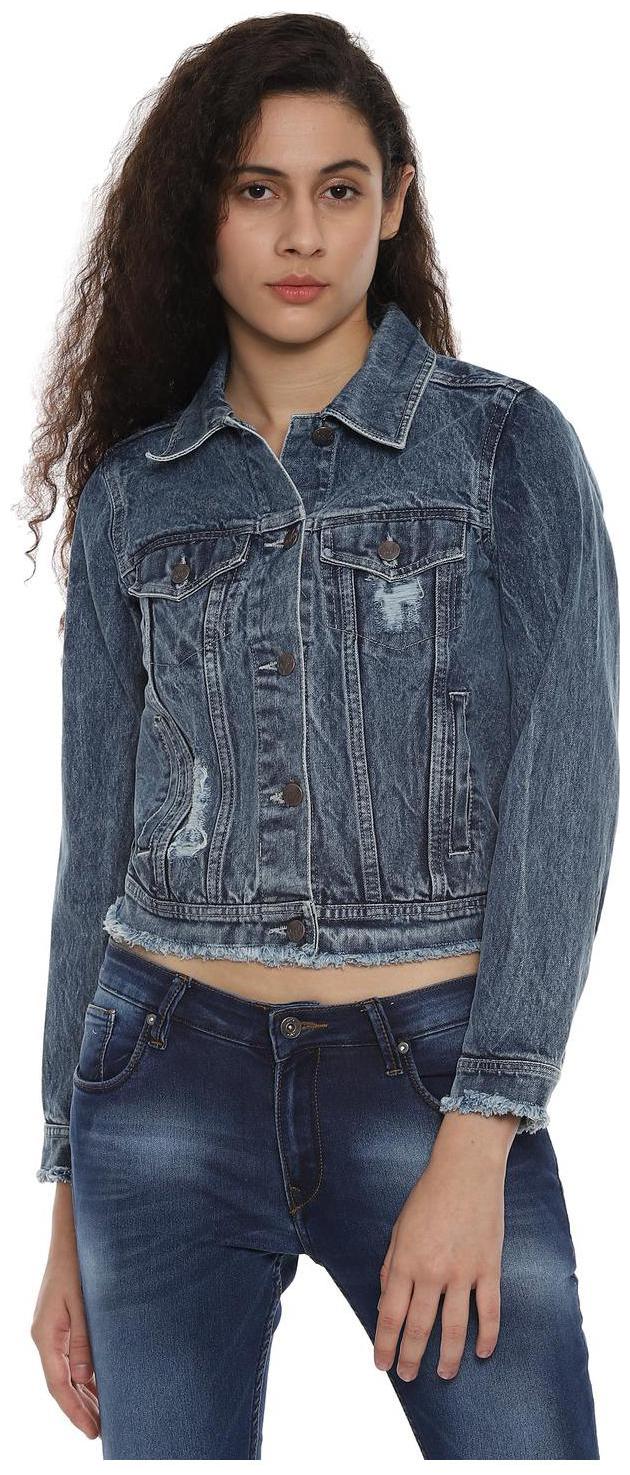 

People Women Summer jacket - Blue