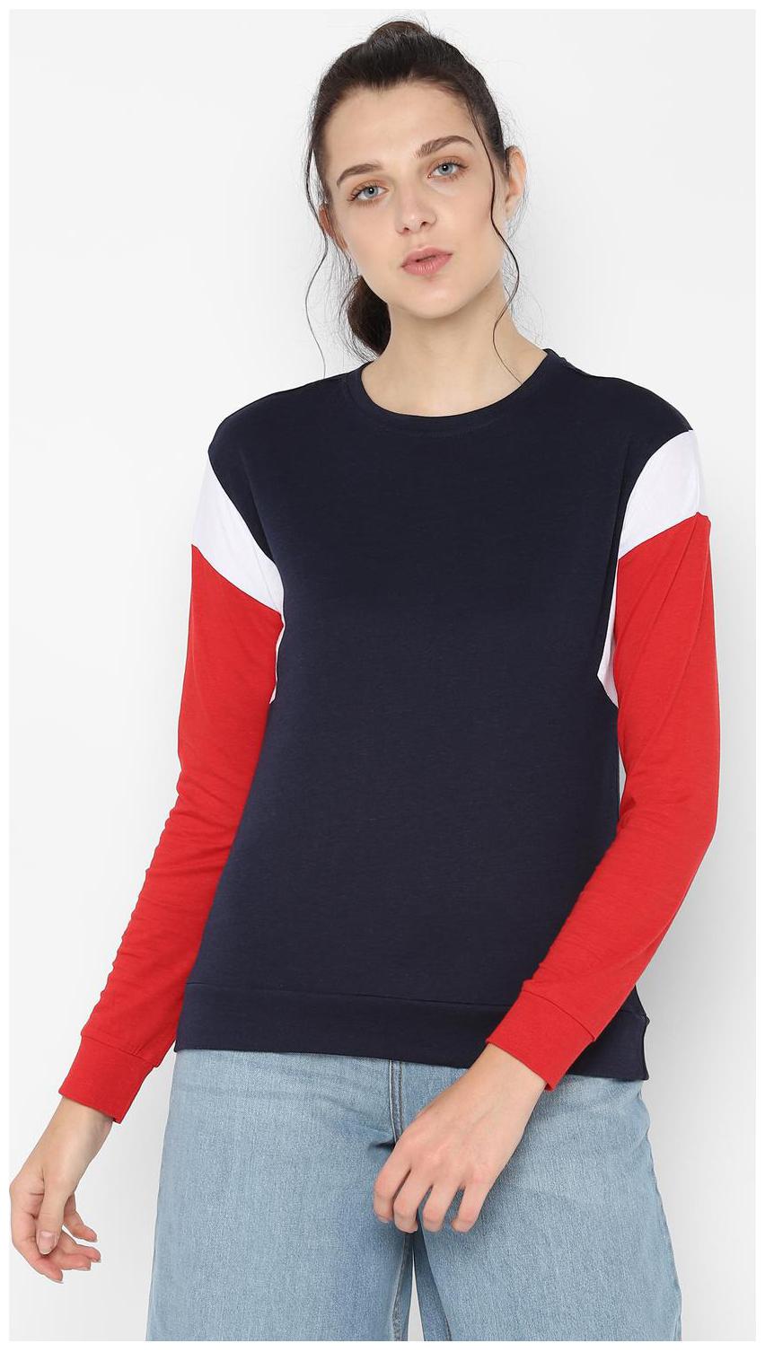 

People Women Solid Regular top - Blue