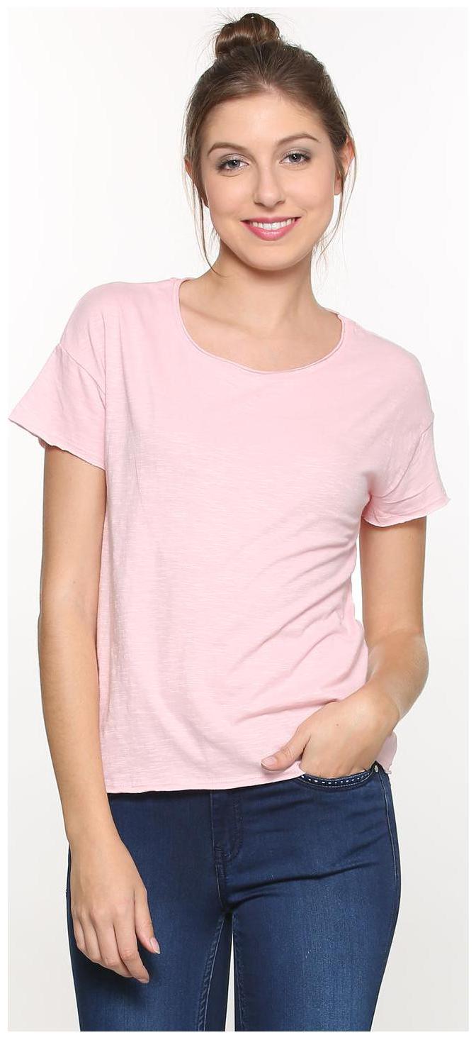 

People Women Solid Regular top - Pink
