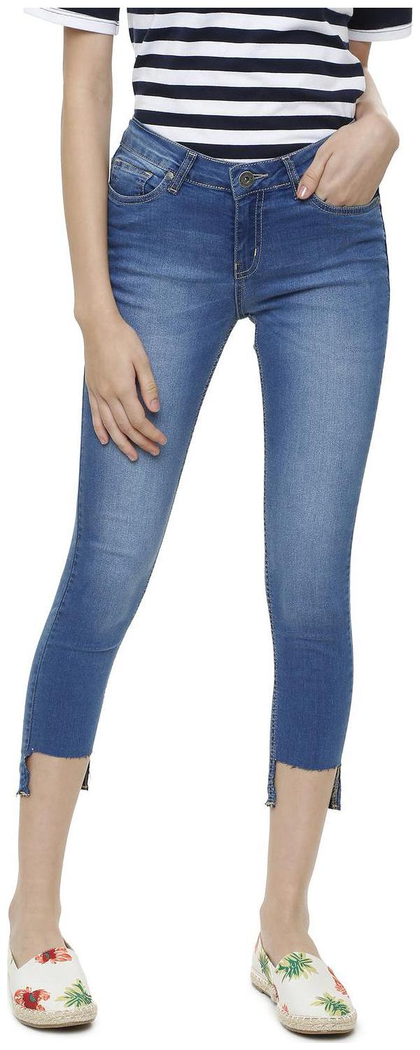 

People Women Blue Slim fit Jeans