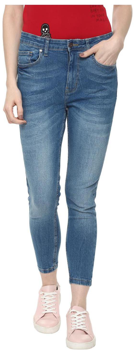 

People Women Blue Slim fit Jeans