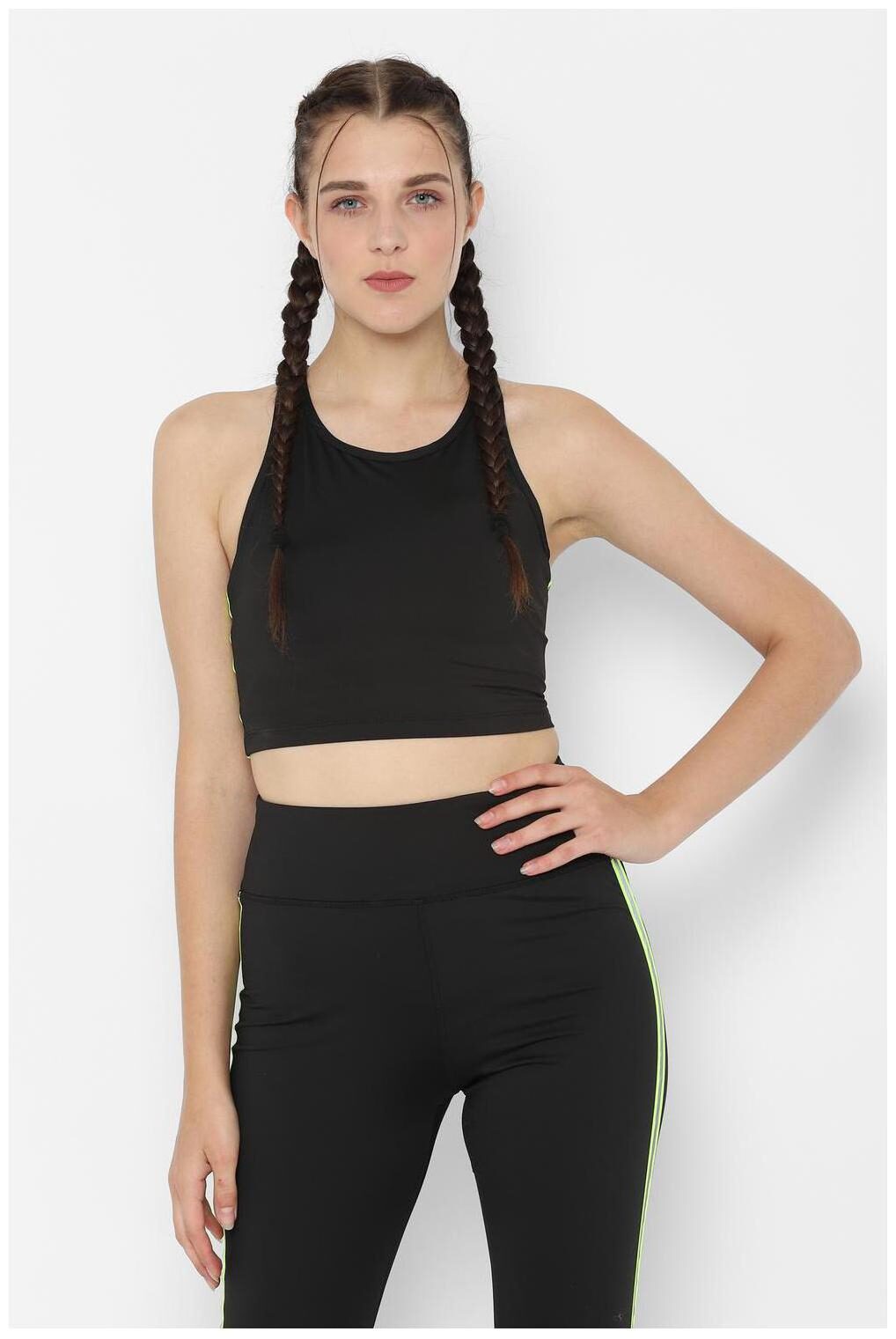 

People Women Solid Regular top - Black