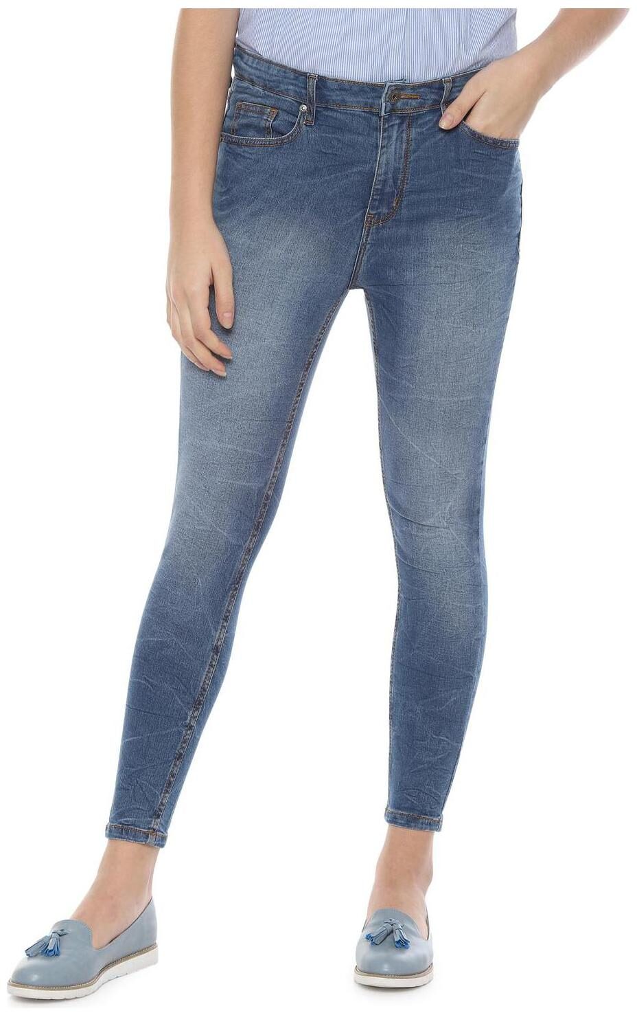 

People Women Blue Straight fit Jeans