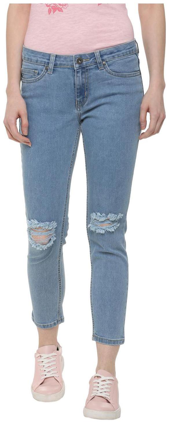 

People Women Blue Slim fit Jeans