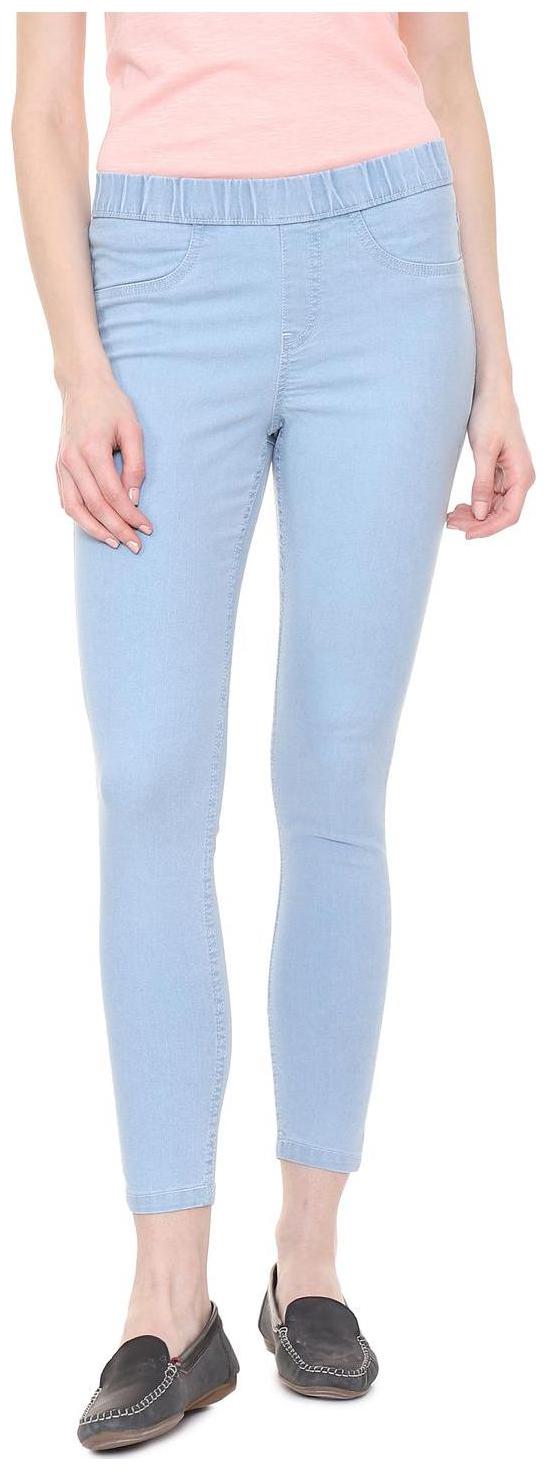

People Women Blue Straight fit Jeans