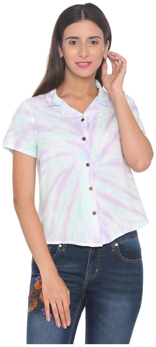 

People Women Multi Printed Regular Fit Shirt