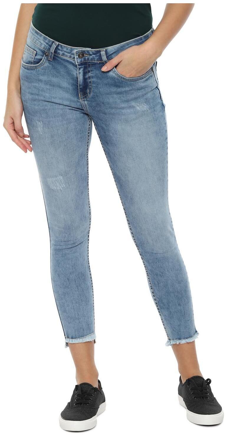 

People Women Blue Straight fit Jeans