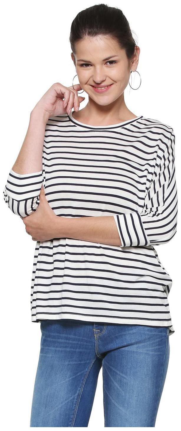 

People Women Striped Regular top - White