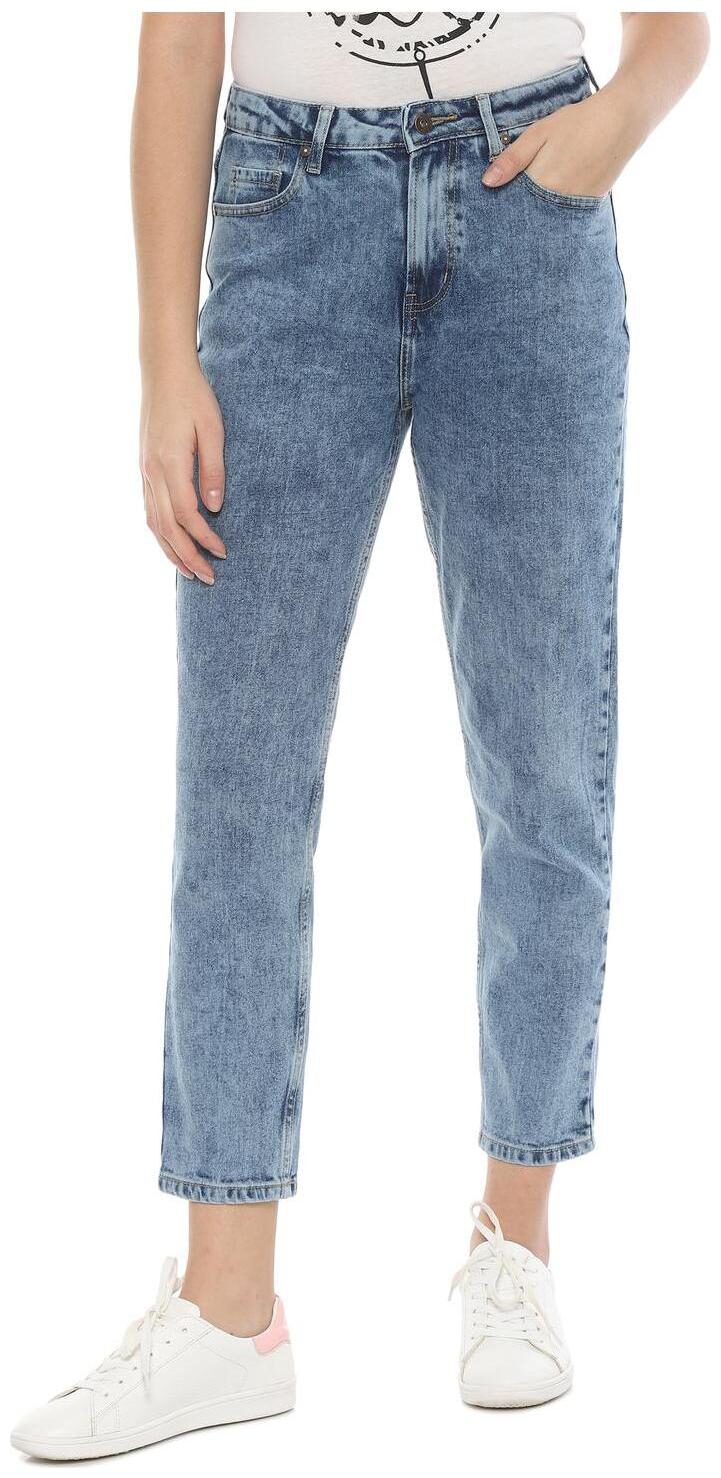 

People Women Blue Straight fit Jeans