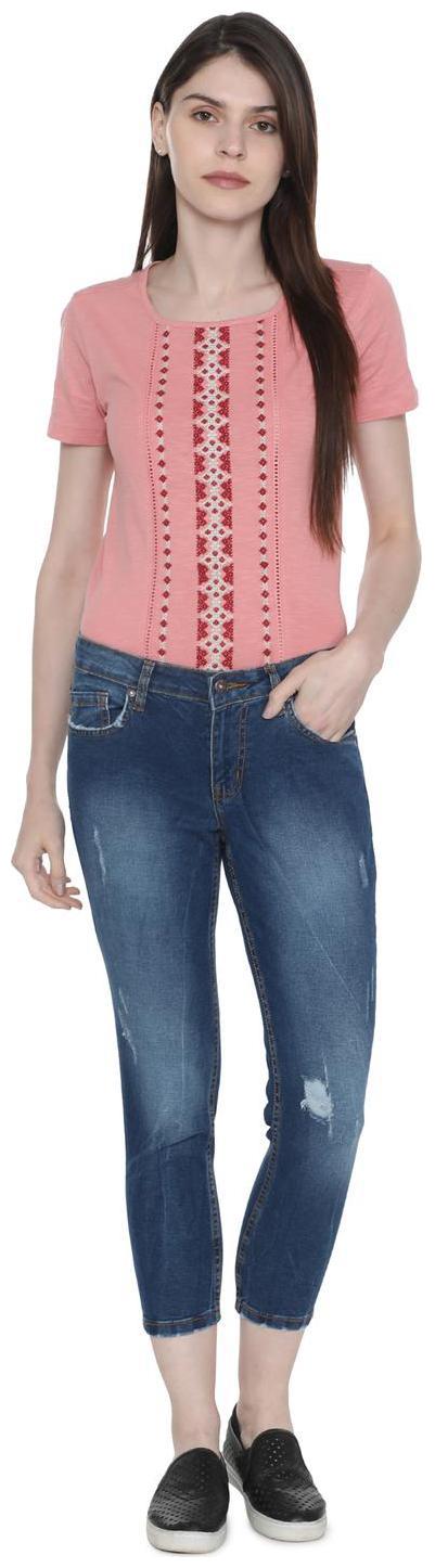 

People Women Blue Slim fit Jeans